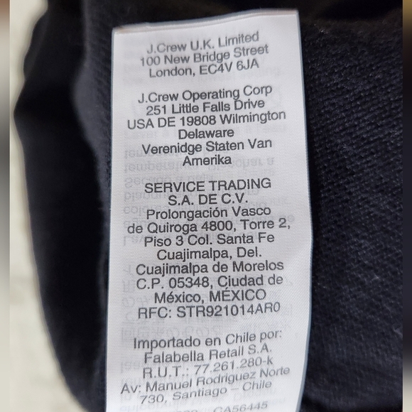 J. CREW Black & White Trim Front Pockets Button Down Cardigan Sweater Sz XXS - Picture 11 of 14